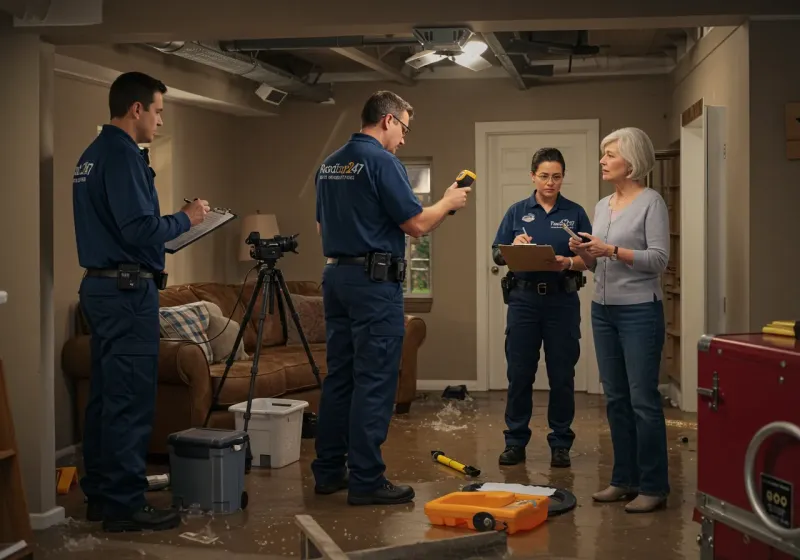 Water Damage Assessment and Insurance Documentation process in Victoria, VA