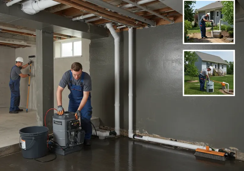Basement Waterproofing and Flood Prevention process in Victoria, VA